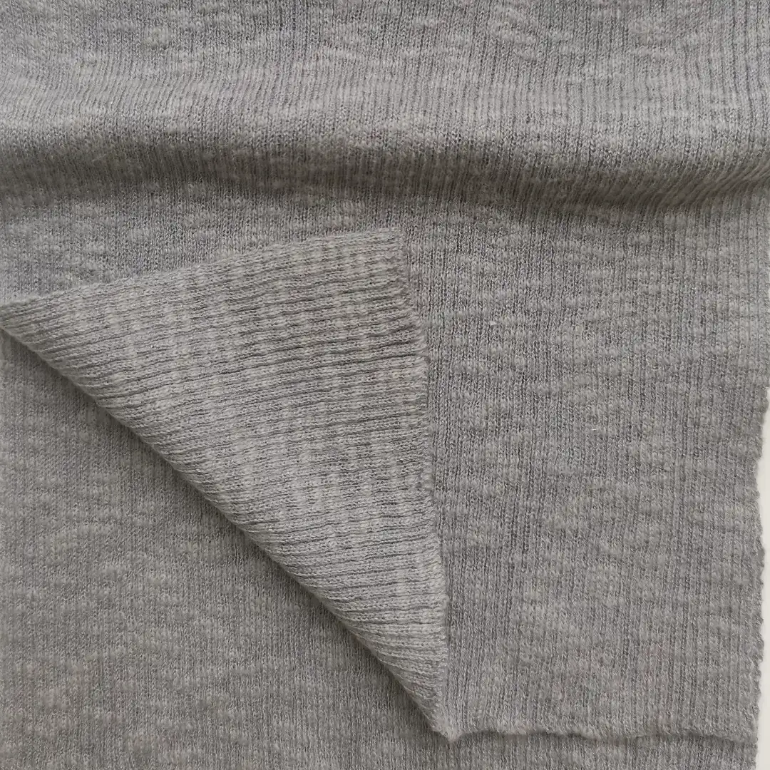 China Yarn for Ladies Vest (Sweater),Open Cardigan (Sweater),Half-Zipper Cardigan (Sweater),Round Neck Pullover (Sweater),Kids Bow Tie-Front Vest (Sweater),Kids Ruffled Edge Jumper (Sweater) Slub Yarn Fancy Yarn Cotton Rayon Grey Mel color buy from China wholesaler bulk order at wholesale price free worldwide shipping Alibaba