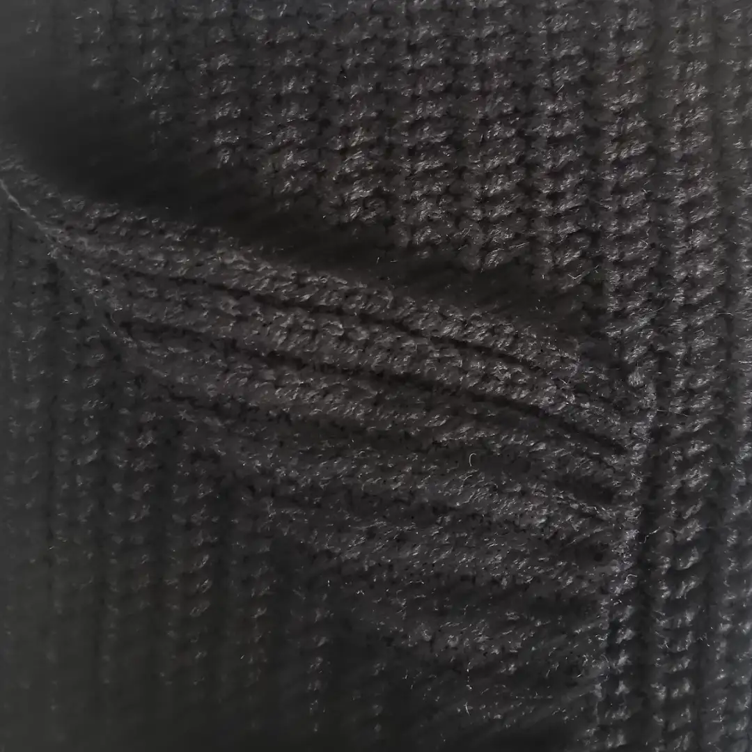 China Yarn for Open Cardigan (Sweater),Full-Zipper Cardigan (Sweater),Knitted Jacket (Sweater),Round Neck Pullover (Sweater),Kids Crew-Neck Cardigan (Sweater),Kids Bow Tie-Front Vest (Sweater),Roll Neck Jumper (Sweater) Roving Yarn Fancy Yarn Recycled Polyester Acrylic Polyester Nylon Black color buy from China wholesaler bulk order at wholesale price free worldwide shipping Alibaba