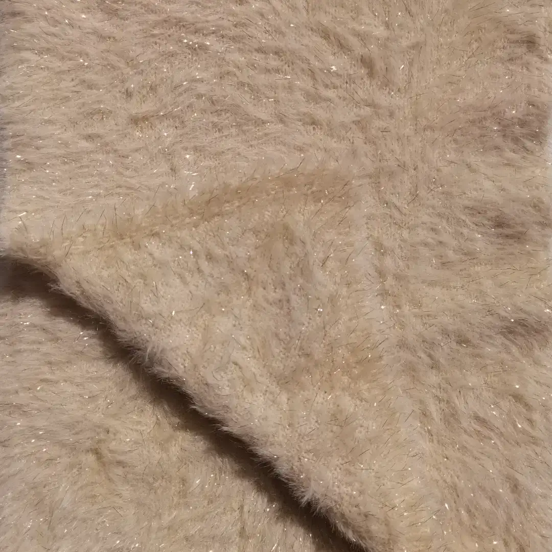 China Yarn for Open Cardigan (Sweater),Full-Zipper Cardigan (Sweater),Round Neck Pullover (Sweater),Crew Neck Pullover (Sweater),Roll Neck Jumper (Sweater) Cat Feather Yarn Fancy Yarn Nylon Lurex Light Yellow color buy from China wholesaler bulk order at wholesale price free worldwide shipping Alibaba