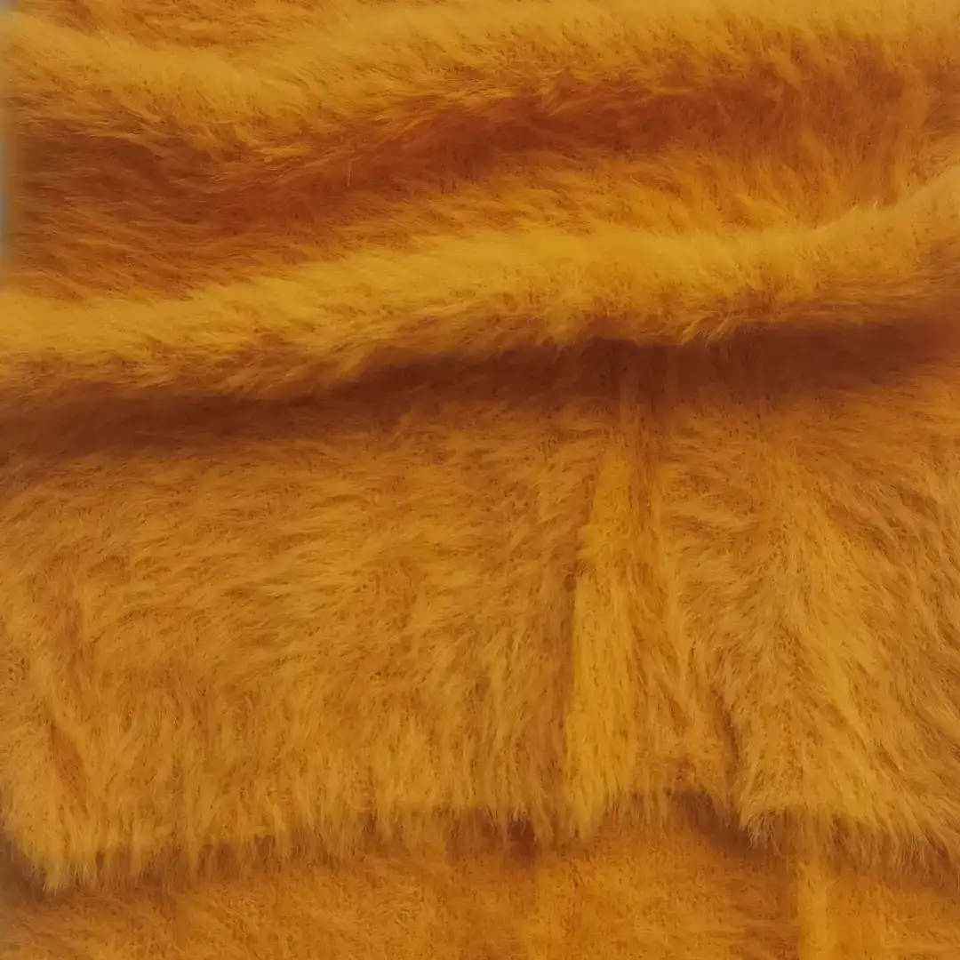 China Yarn for Ladies Vest (Sweater),Round Neck Pullover (Sweater),Crew Neck Pullover (Sweater),Roll Neck Jumper (Sweater),Kids V-Neck Cardigan (Sweater) Cat Feather Yarn Fancy Yarn Nylon Orange color buy from China wholesaler bulk order at wholesale price free worldwide shipping Alibaba