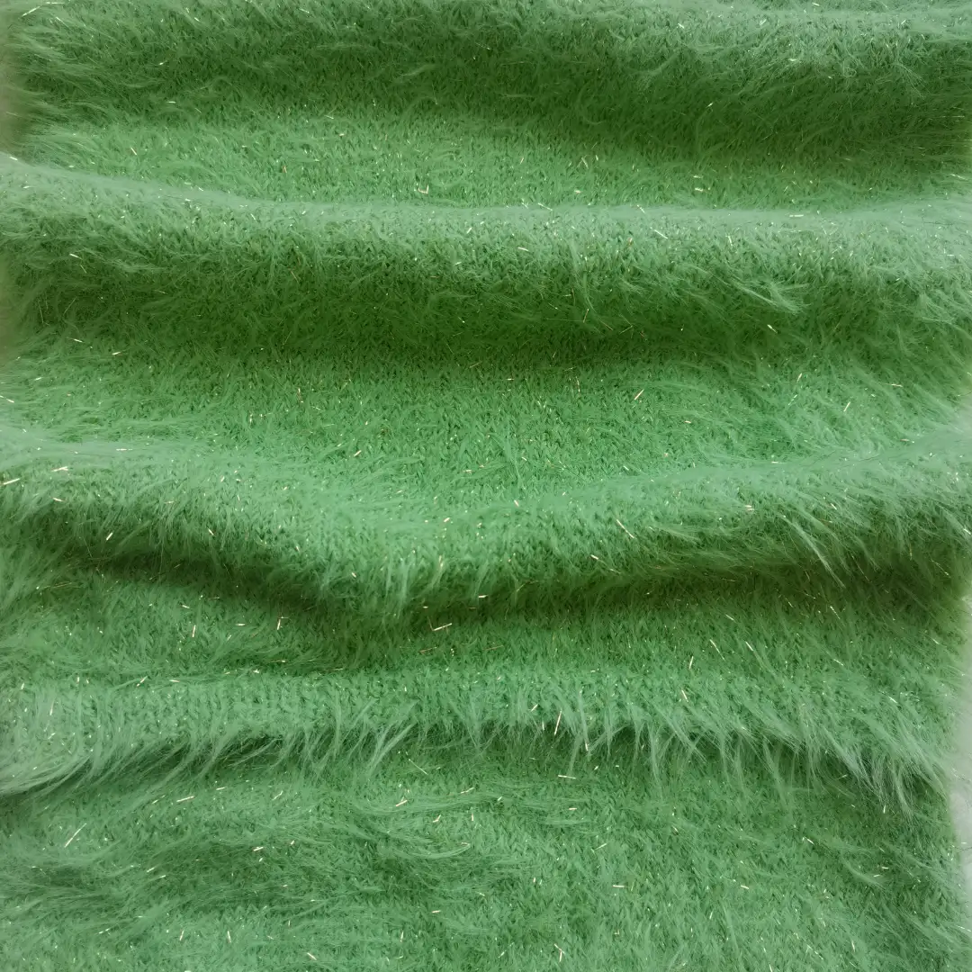 China Yarn for Ladies Vest (Sweater),Full-Zipper Cardigan (Sweater),Half-Zipper Cardigan (Sweater),Round Neck Pullover (Sweater),Kids Bow-Tie Cardigan (Sweater),Kids Rounded Cardigan (Sweater) Cat Feather Yarn Fancy Yarn Nylon Lurex Sage Green color buy from China wholesaler bulk order at wholesale price free worldwide shipping Alibaba