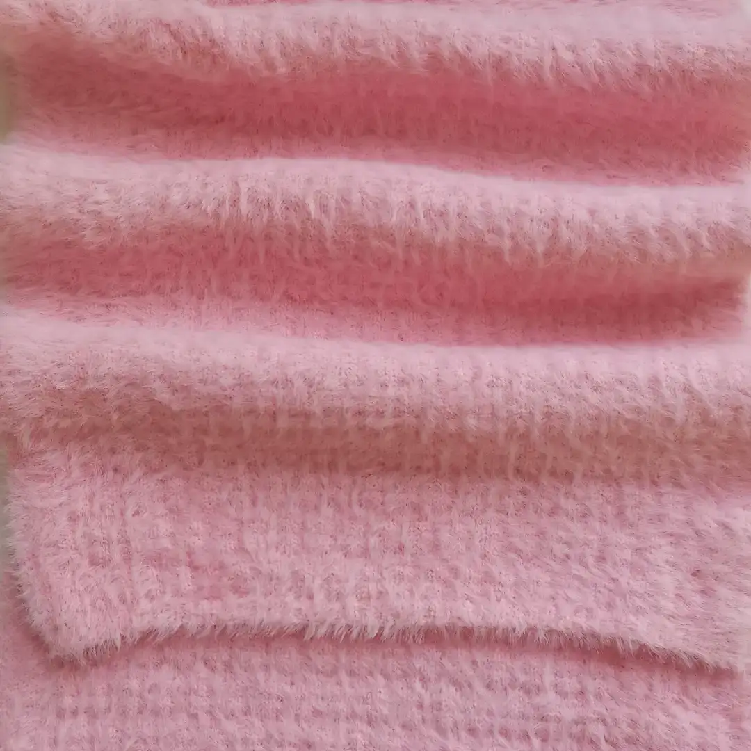 China Yarn for Ladies Vest (Sweater),Full-Zipper Cardigan (Sweater),Round Neck Pullover (Sweater),Crew Neck Pullover (Sweater),Kids Crew-Neck Cardigan (Sweater),Roll Neck Jumper (Sweater) Cat Feather Yarn Fancy Yarn Nylon Dark Pink/Dark Blue color buy from China wholesaler bulk order at wholesale price free worldwide shipping Alibaba