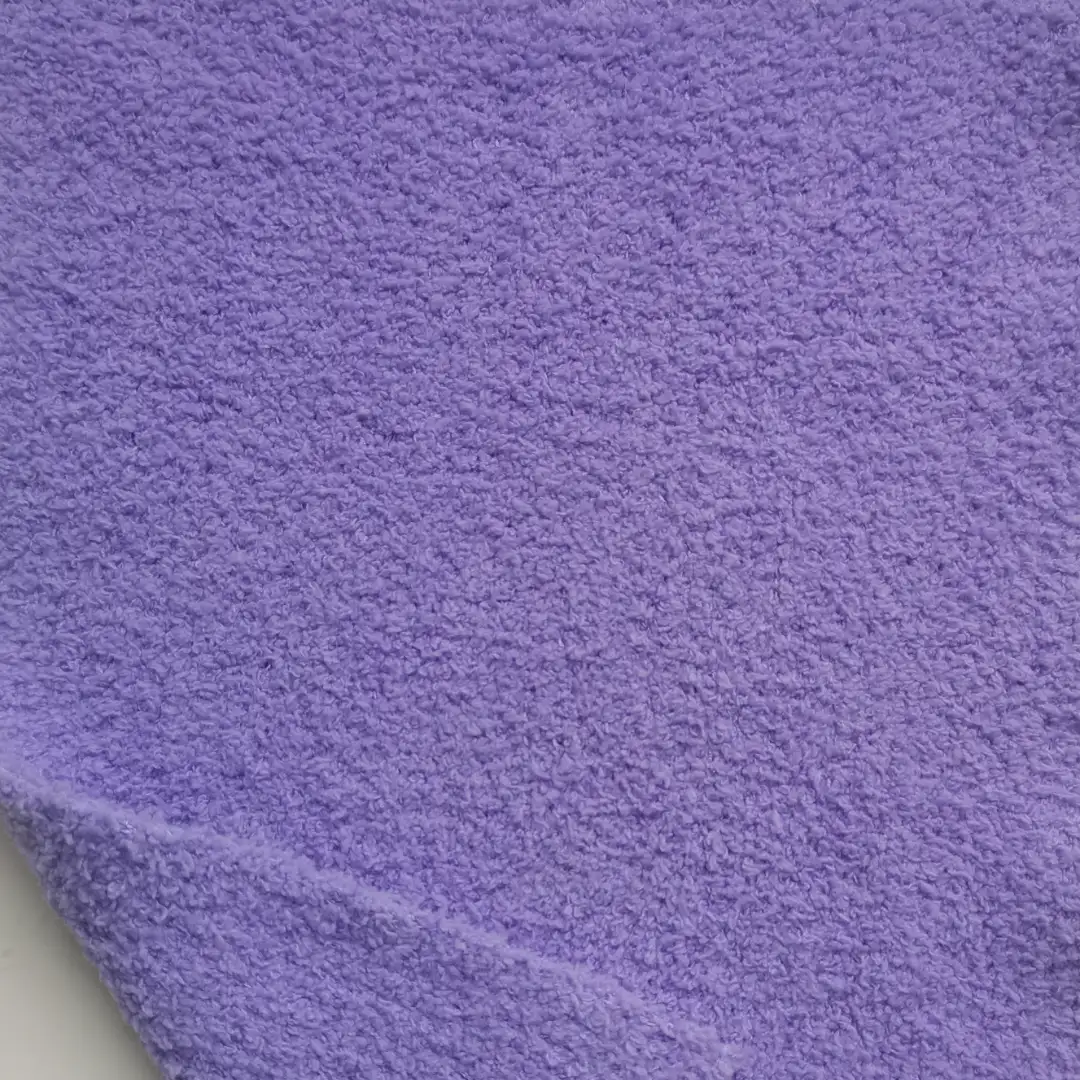 China Yarn for Open Cardigan (Sweater),Shirt Long Sleeve Zipper (Sweater),Knitted Jacket (Sweater),Kids Bow Tie-Front Vest (Sweater),Double-Breasted Coat Teddy Yarn Fancy Yarn Polyester Purple color buy from China wholesaler bulk order at wholesale price free worldwide shipping Alibaba