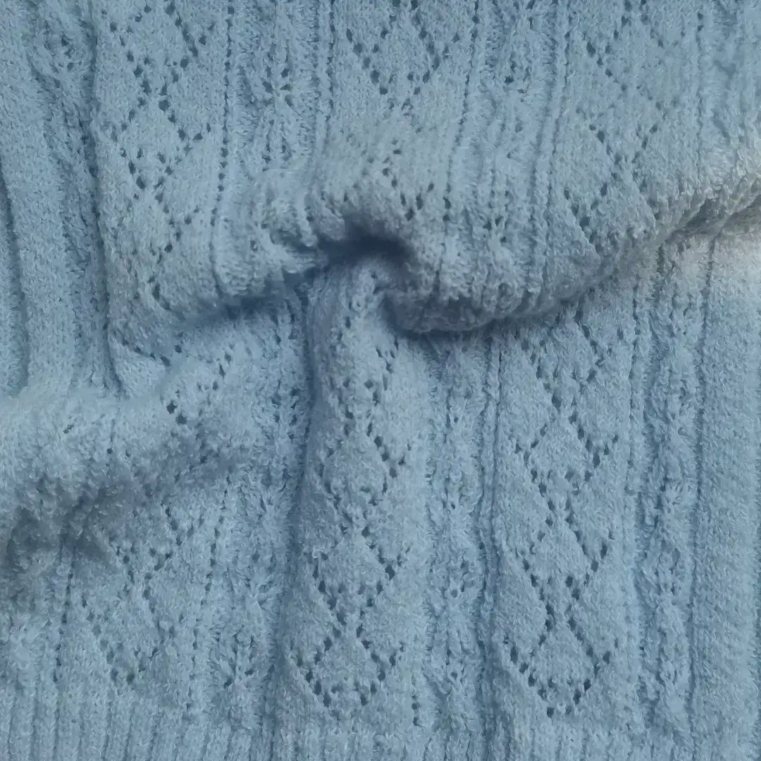 China Yarn for Ladies Vest (Sweater),Open Cardigan (Sweater),Round Neck Pullover (Sweater),Polo T-shirt (Sweater),Boys Crew Neck Jumper (Sweater) Boucle Yarn Fancy Yarn BCI Cotton Recycled Nylon Blue color buy from China wholesaler bulk order at wholesale price free worldwide shipping Alibaba