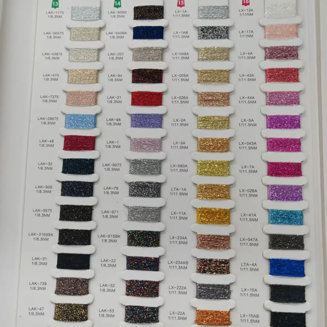 China Yarn for Full-Zipper Cardigan (Sweater),Half-Zipper Cardigan (Sweater),Shirt Long Sleeve Button (Sweater) Tubular Tape Yarn Fancy Yarn Metallic fiber Nylon golden color buy from China wholesaler bulk order at wholesale price free worldwide shipping Alibaba