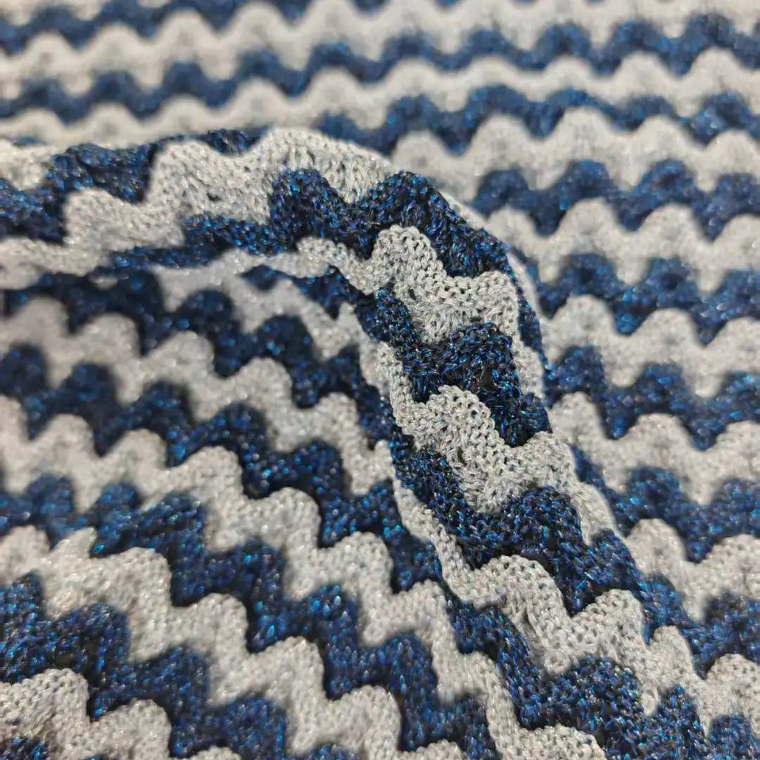 China Yarn for Knitted Jacket (Sweater),Round Neck Pullover (Sweater),Crop Top Pullover (Sweater),Polo T-shirt (Sweater) Twisted Yarn Twisted Yarn Metallic fiber Polyester Gray，Blue color buy from China wholesaler bulk order at wholesale price free worldwide shipping Alibaba