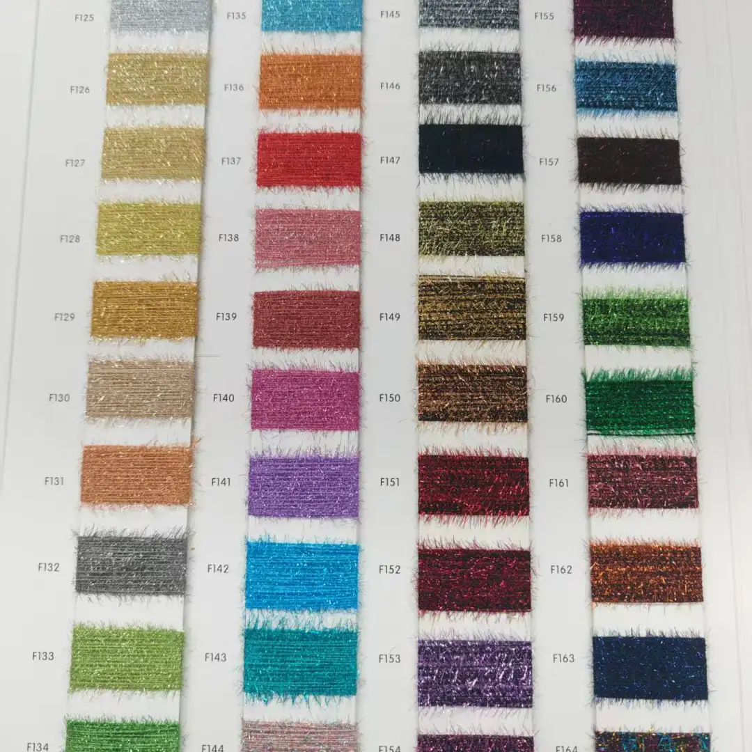 China Yarn for Half-Zipper Cardigan (Sweater),Shirt Long Sleeve Button (Sweater),Shirt Long Sleeve Zipper (Sweater),Shirt Half Sleeve Button (Sweater) Feather Yarn Fancy Yarn Nylon Metallic fiber violet color buy from China wholesaler bulk order at wholesale price free worldwide shipping Alibaba