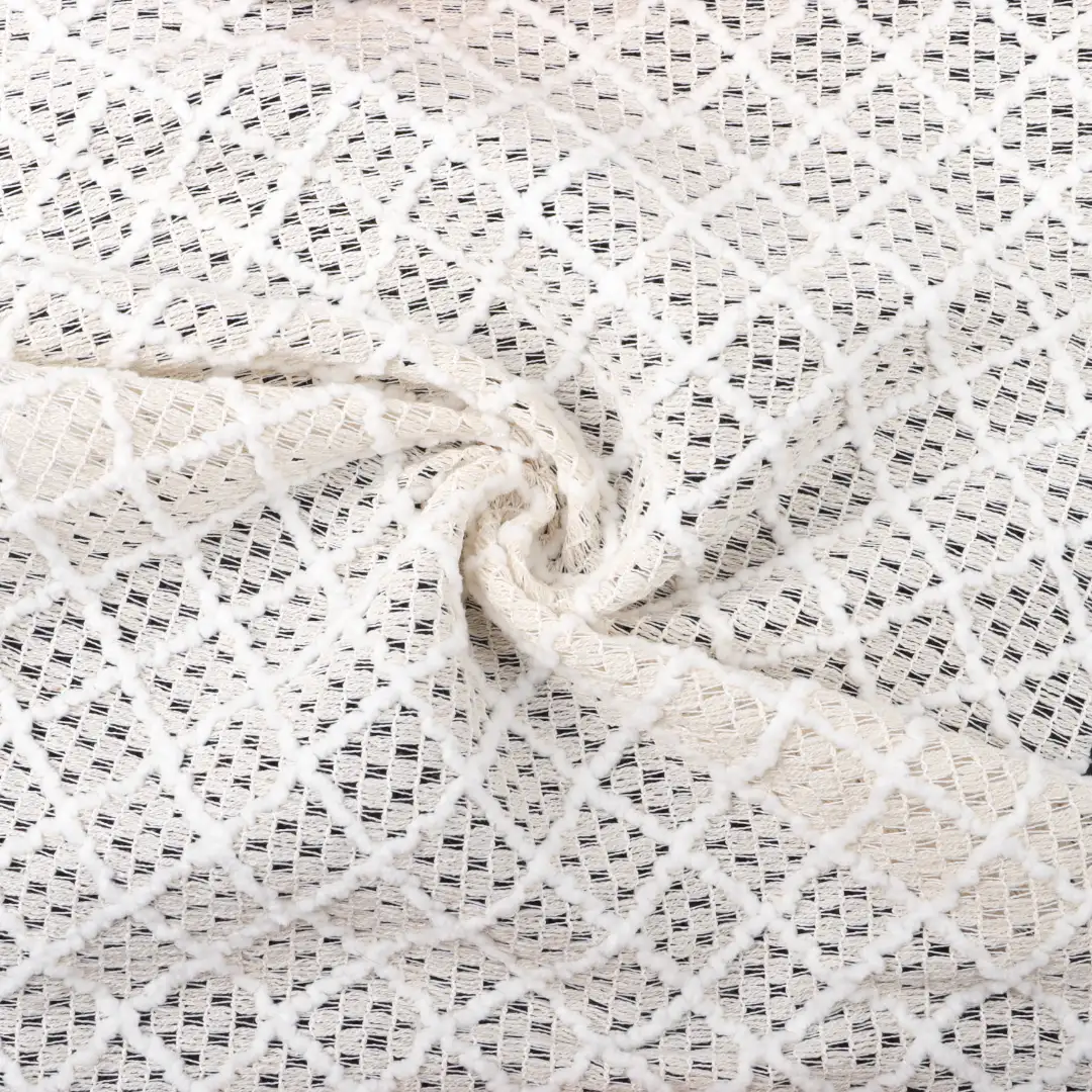 China Fabric for Shirt,Tank Top,Blouse,Skirt,Shorts Lace Knit Fabric Polyester Cotton white color buy from China wholesaler bulk order at wholesale price free worldwide shipping Alibaba