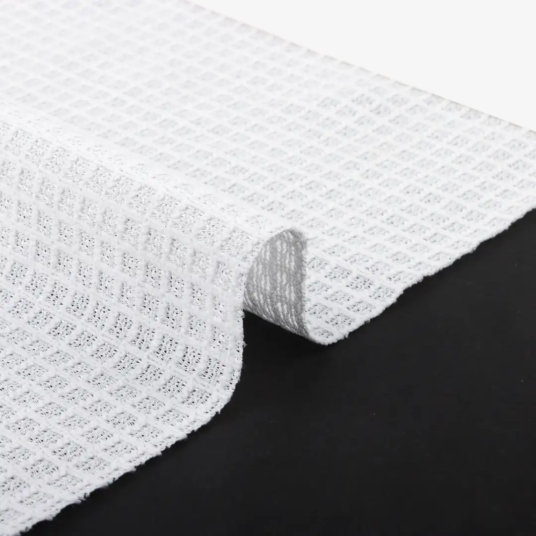 China Fabric for Shirt,Tank Top,Blouse,Skirt,Shorts Lace Knit Fabric Polyester Spandex white color buy from China wholesaler bulk order at wholesale price free worldwide shipping Alibaba