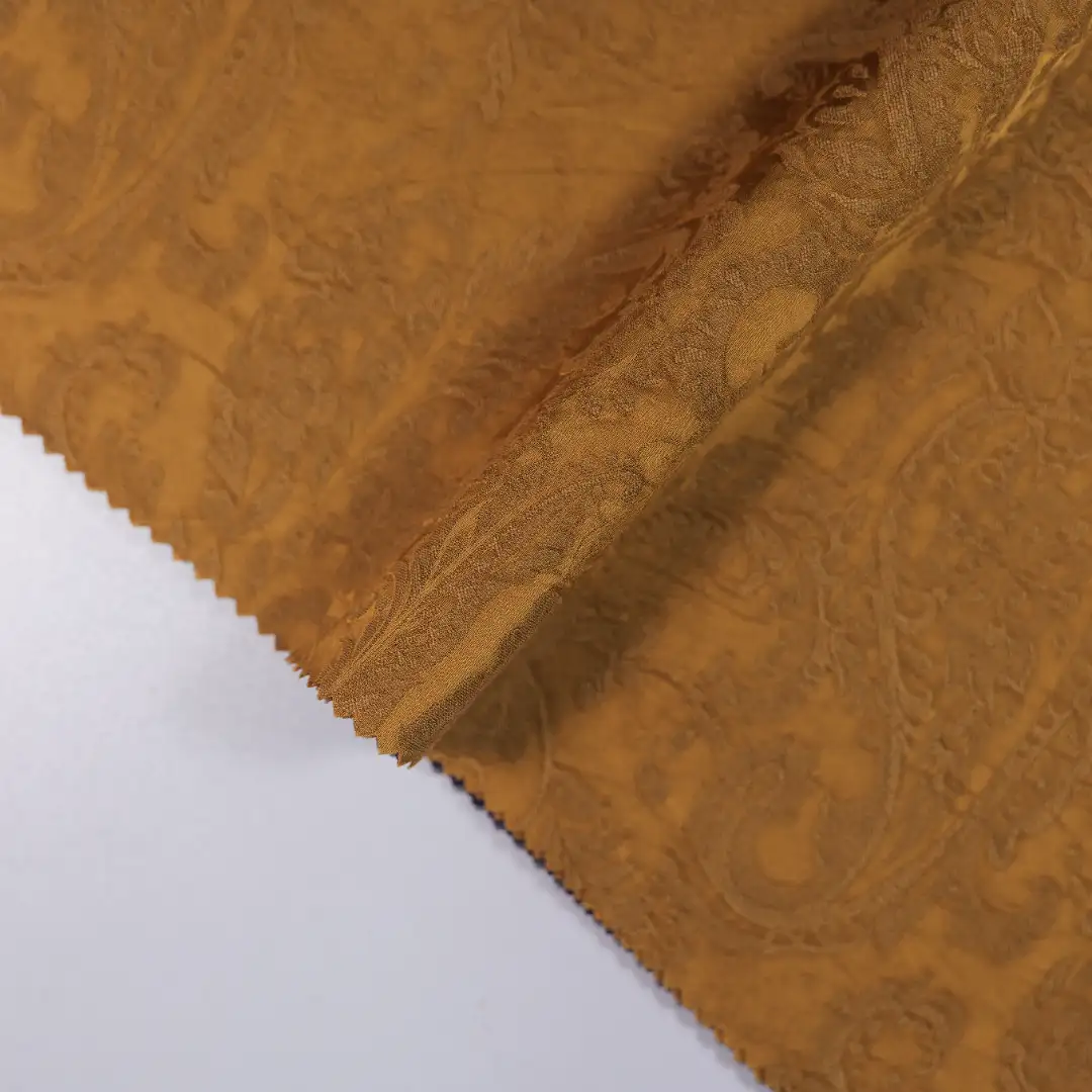 China Fabric for Shirt,Skirt Jacquard Synthetic Woven Fabric Viscose coffee color buy from China wholesaler bulk order at wholesale price free worldwide shipping Alibaba
