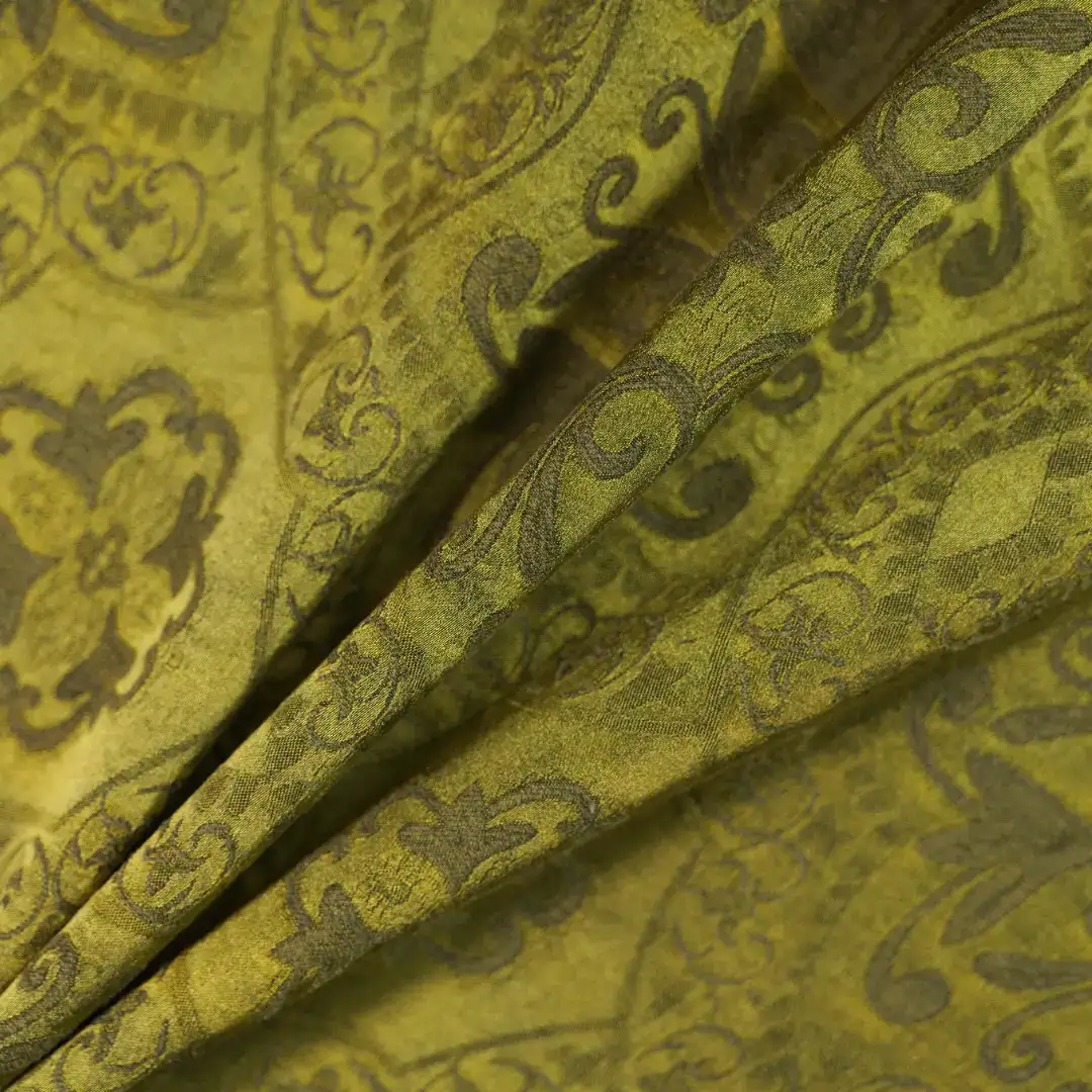 China Fabric for Shirt,Skirt Cotton/Rayon Jacquard Woven Blended Fabric Rayon Modal Wool green color buy from China wholesaler bulk order at wholesale price free worldwide shipping Alibaba