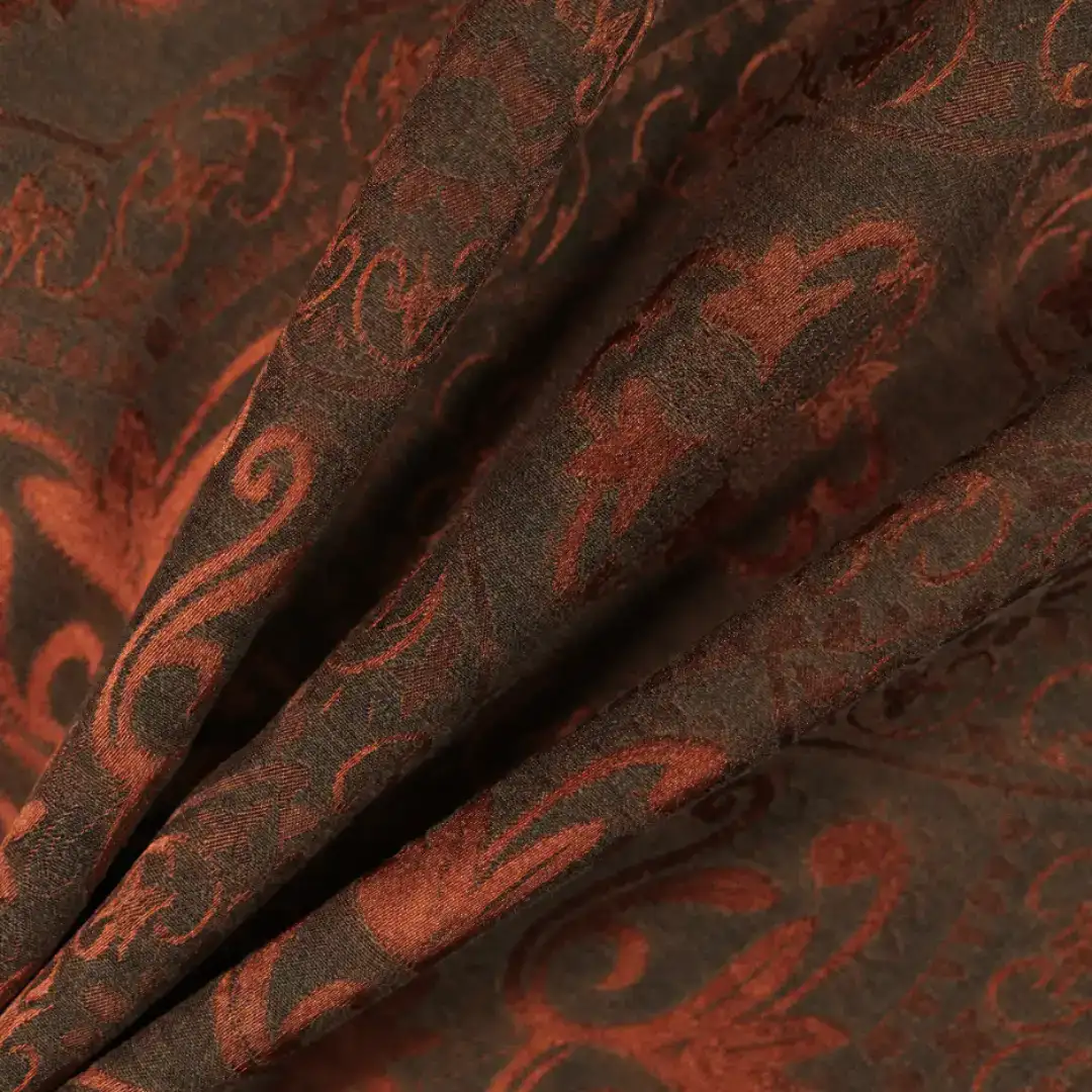 China Fabric for Shirt,Skirt Jacquard Woven Blended Fabric Rayon Modal Wool dark red color buy from China wholesaler bulk order at wholesale price free worldwide shipping Alibaba