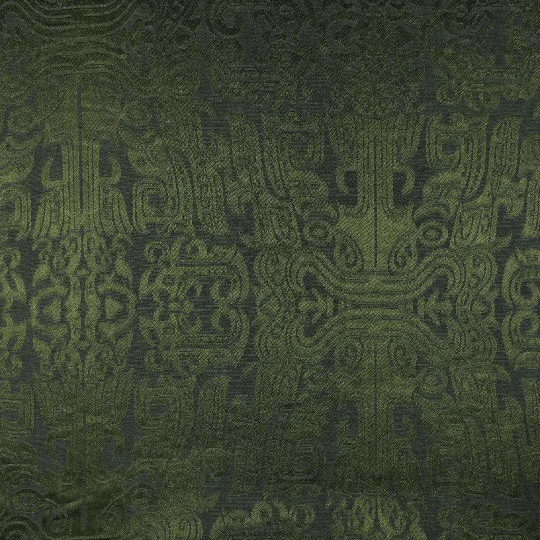 China Fabric for Shirt,Skirt Jacquard Woven Blended Fabric Viscose Modal Wool green color buy from China wholesaler bulk order at wholesale price free worldwide shipping Alibaba