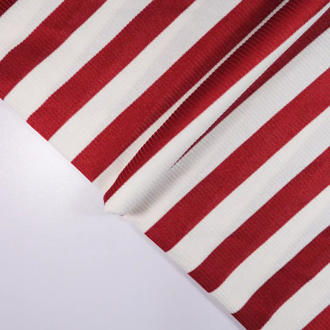 China Fabric for Shirt,Skirt,Girls Back Slit Skirt,Womens Adjustable Half-Zip Maxi Pinafore Dress Rib Knit Fabric Polyester Spandex red color buy from China wholesaler bulk order at wholesale price free worldwide shipping Alibaba