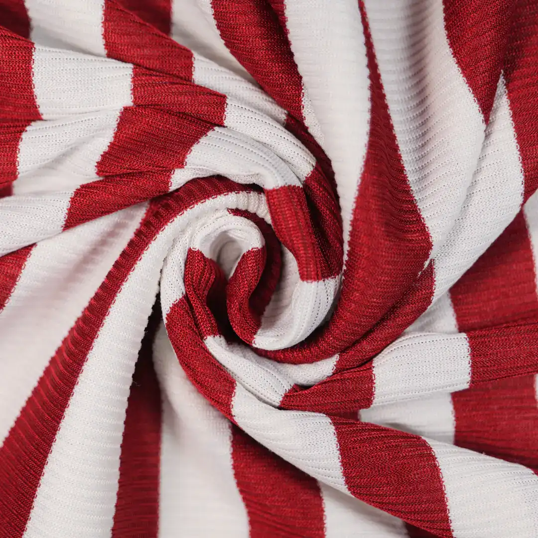 China Fabric for Shirt,Skirt,Girls Back Slit Skirt,Womens Adjustable Half-Zip Maxi Pinafore Dress Rib Knit Fabric Polyester Spandex red color buy from China wholesaler bulk order at wholesale price free worldwide shipping Alibaba