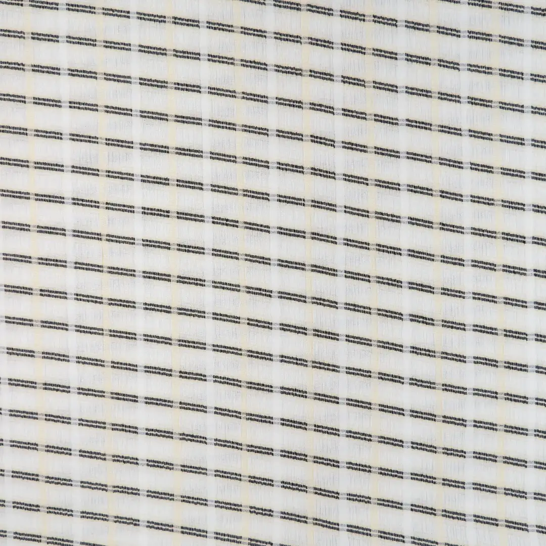 China Fabric for Shirt,Kids Stretch Waist Pleated Skirt,Kids Multi-tier Skirt,Puff Short Sleeve Ruffle Crop Shirt,Bow Tie Short Sleeve Dress Yarn-dyed fabric Knit Fabric Polyester Spandex white color buy from China wholesaler bulk order at wholesale price free worldwide shipping Alibaba