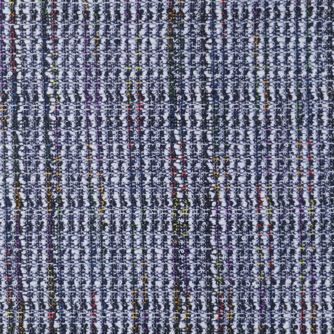 China Fabric for Skirt,Kids Peter Pan Collar Dress,Ruffle Shirt Dress,Strap Midi Dress Jacquard Knit Fabric Polyester Spandex Lurex navy color buy from China wholesaler bulk order at wholesale price free worldwide shipping Alibaba