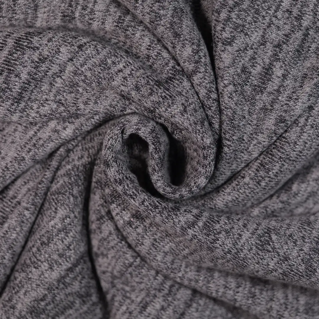 China Fabric for Hoodie,Pieced Rib Half-Zip Hoodie,Boys Sweatshirt and Joggers Set Single Jersey Knit Fabric Polyester Rayon Spandex grey color buy from China wholesaler bulk order at wholesale price free worldwide shipping Alibaba