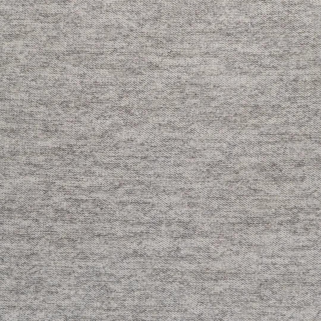 China Fabric for Shorts,Hoodie,Shirt Half Sleeve Zipper (Sweater) Single Jersey Knit Fabric Polyester Rayon Spandex grey color buy from China wholesaler bulk order at wholesale price free worldwide shipping Alibaba