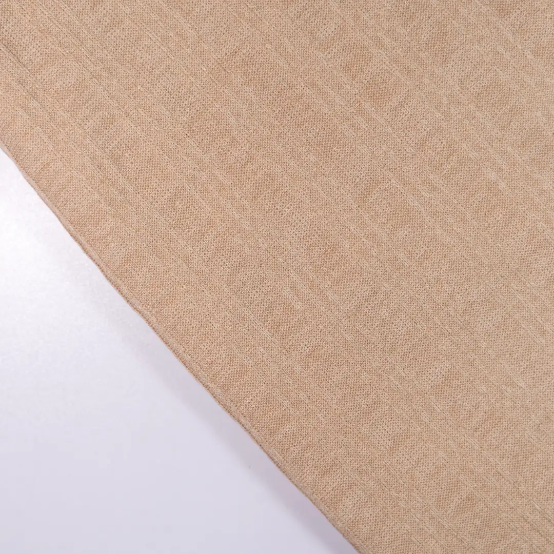 China Fabric for Skirt,Hoodie,Loungewear Crepe Knit Fabric Polyester Spandex khaki color buy from China wholesaler bulk order at wholesale price free worldwide shipping Alibaba