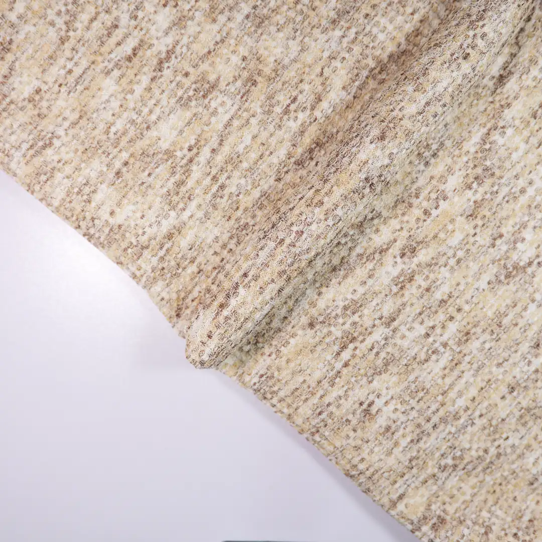 China Fabric for Jackets,Blazer,Blouse,Hoodie,Loungewear Waffle Knit Fabric Polyester Spandex khaki color buy from China wholesaler bulk order at wholesale price free worldwide shipping Alibaba