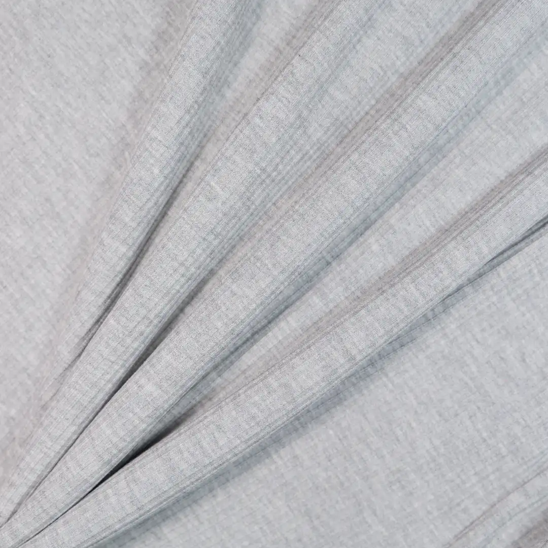 China Fabric for Hoodie,Sports Bras,Interlining Rib Knit Fabric Rayon Spandex grey color buy from China wholesaler bulk order at wholesale price free worldwide shipping Alibaba