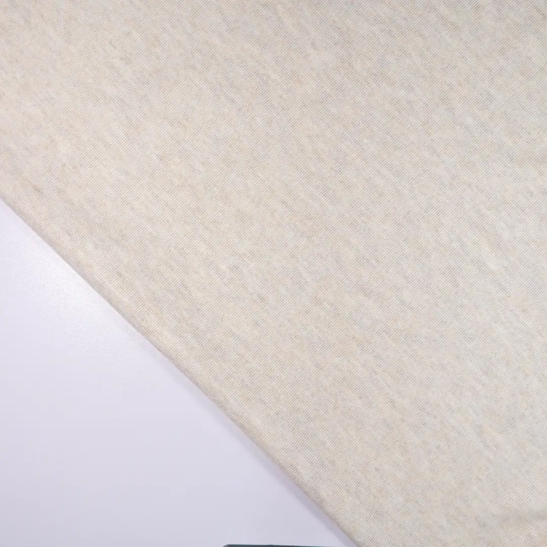 China Fabric for T-Shirt,Polo Shirt,Tank Top,Shorts Single Jersey Knit Fabric Polyester Rayon Spandex rice color buy from China wholesaler bulk order at wholesale price free worldwide shipping Alibaba