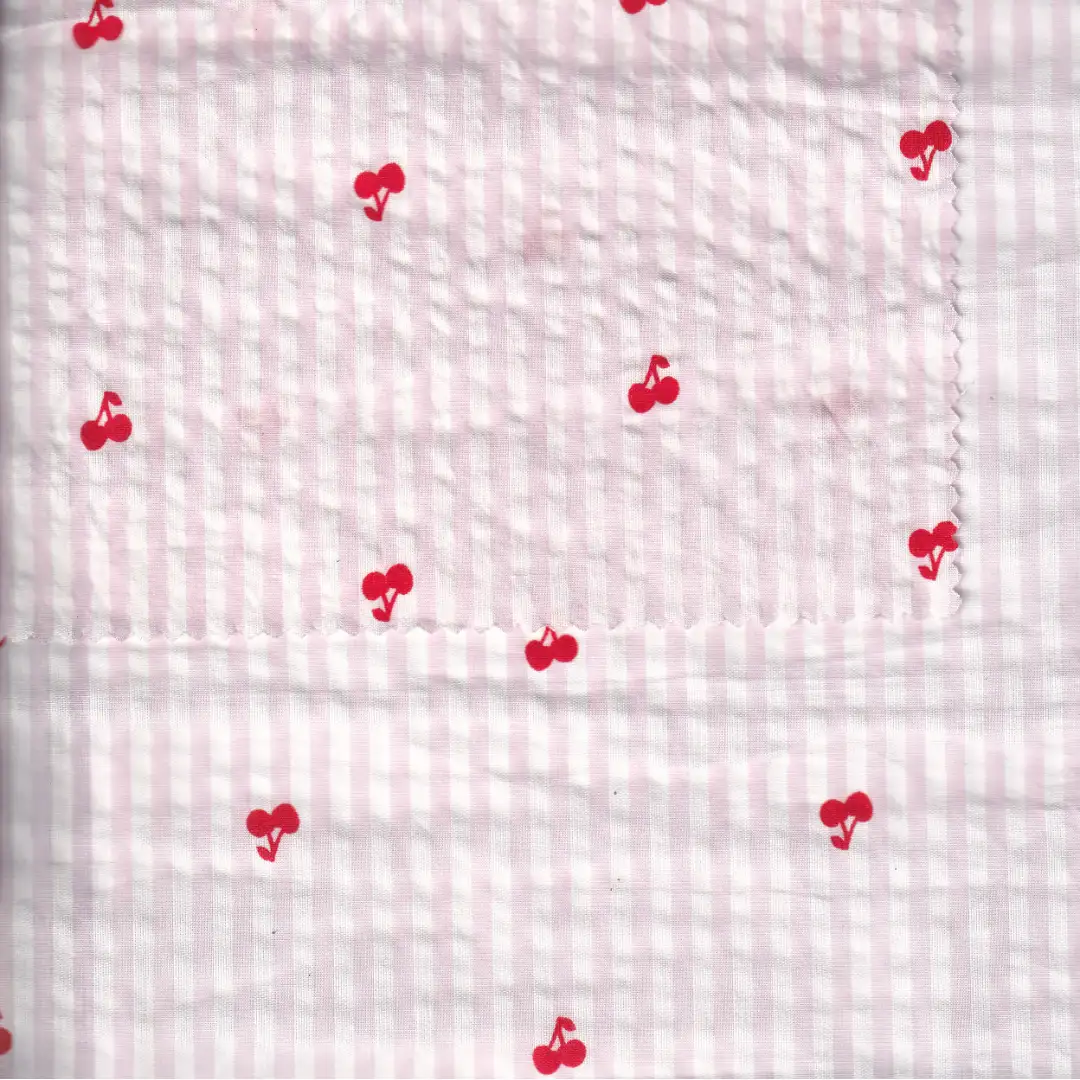 Bangladesh Fabric for Blouse,Crop Top Seersucker Synthetic Woven Fabric Cotton Modal Yarn Dyed color buy from Bangladesh wholesaler bulk order at wholesale price free worldwide shipping Alibaba