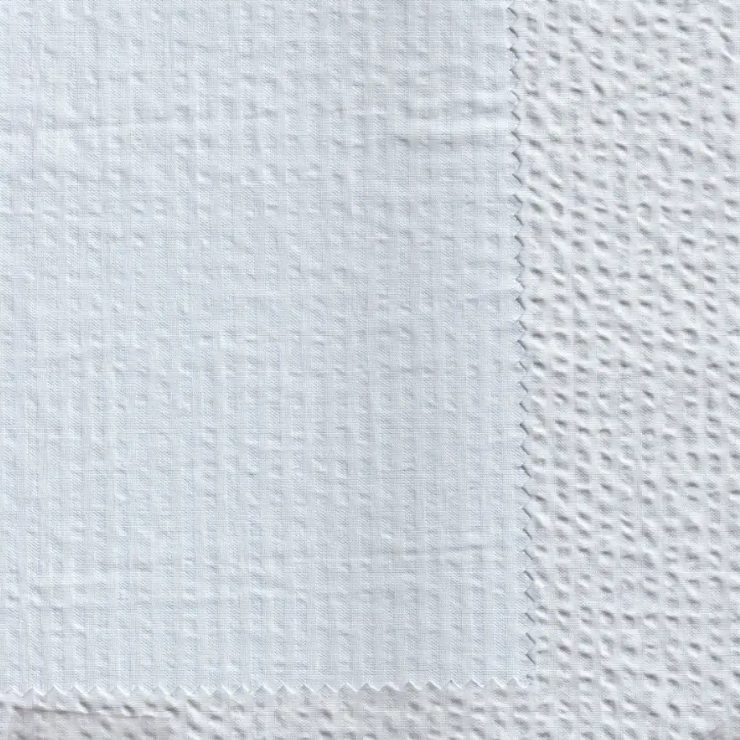 Bangladesh Fabric for Shirt Seersucker Synthetic Woven Fabric BCI Cotton Viscose TBC color buy from Bangladesh wholesaler bulk order at wholesale price free worldwide shipping Alibaba