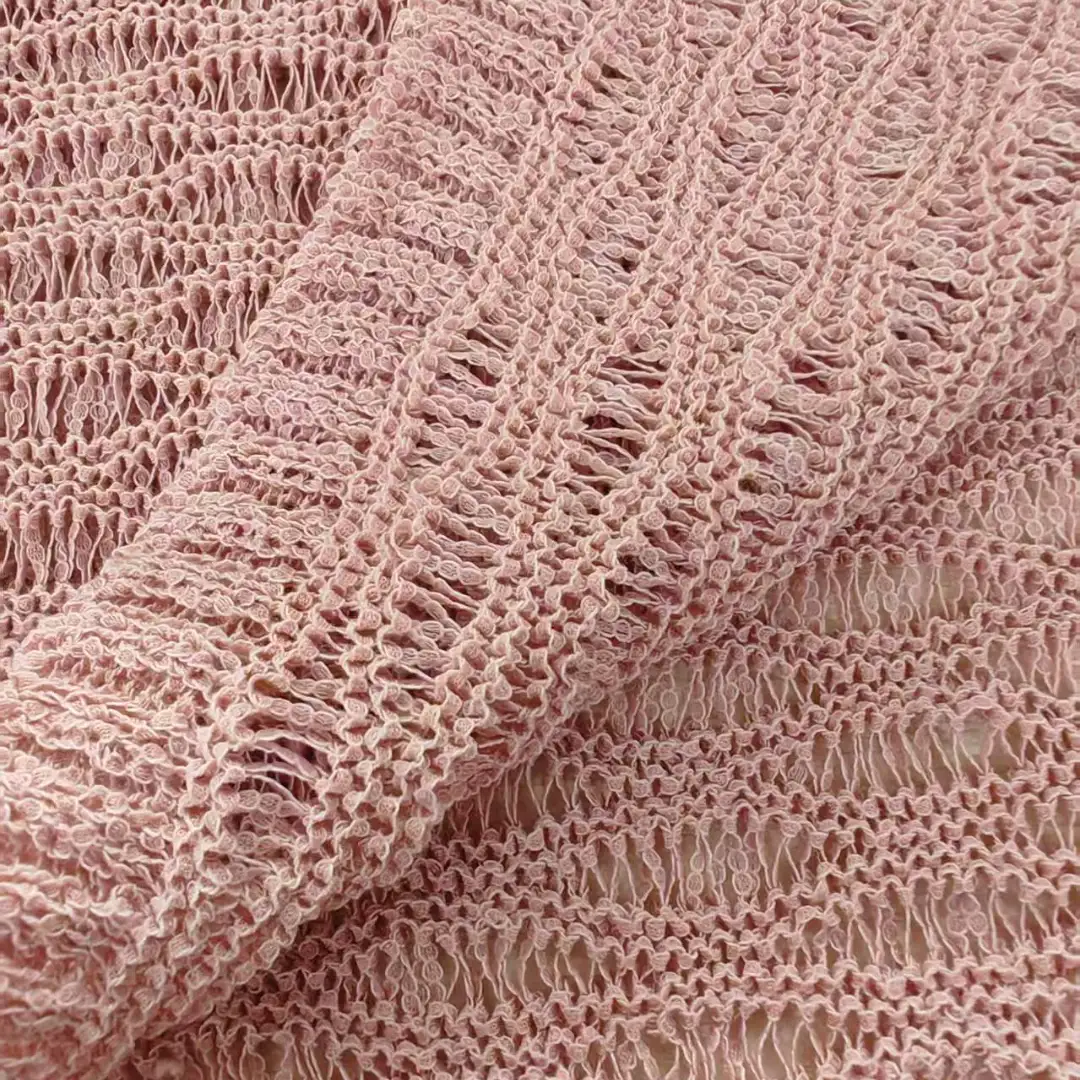 China Yarn for Open Cardigan (Sweater),Loungewear Tubular Tape Yarn Fancy Yarn Nylon Acrylic pink color buy from China wholesaler bulk order at wholesale price free worldwide shipping Alibaba