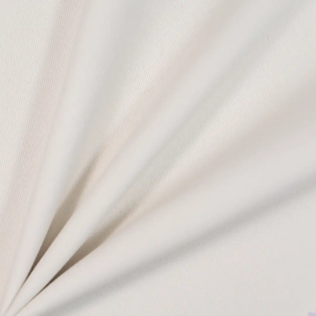 China Fabric for Blazer,Trench Coat Cotton Twill Natural Woven Fabric BCI Cotton off-white color buy from China wholesaler bulk order at wholesale price free worldwide shipping Alibaba