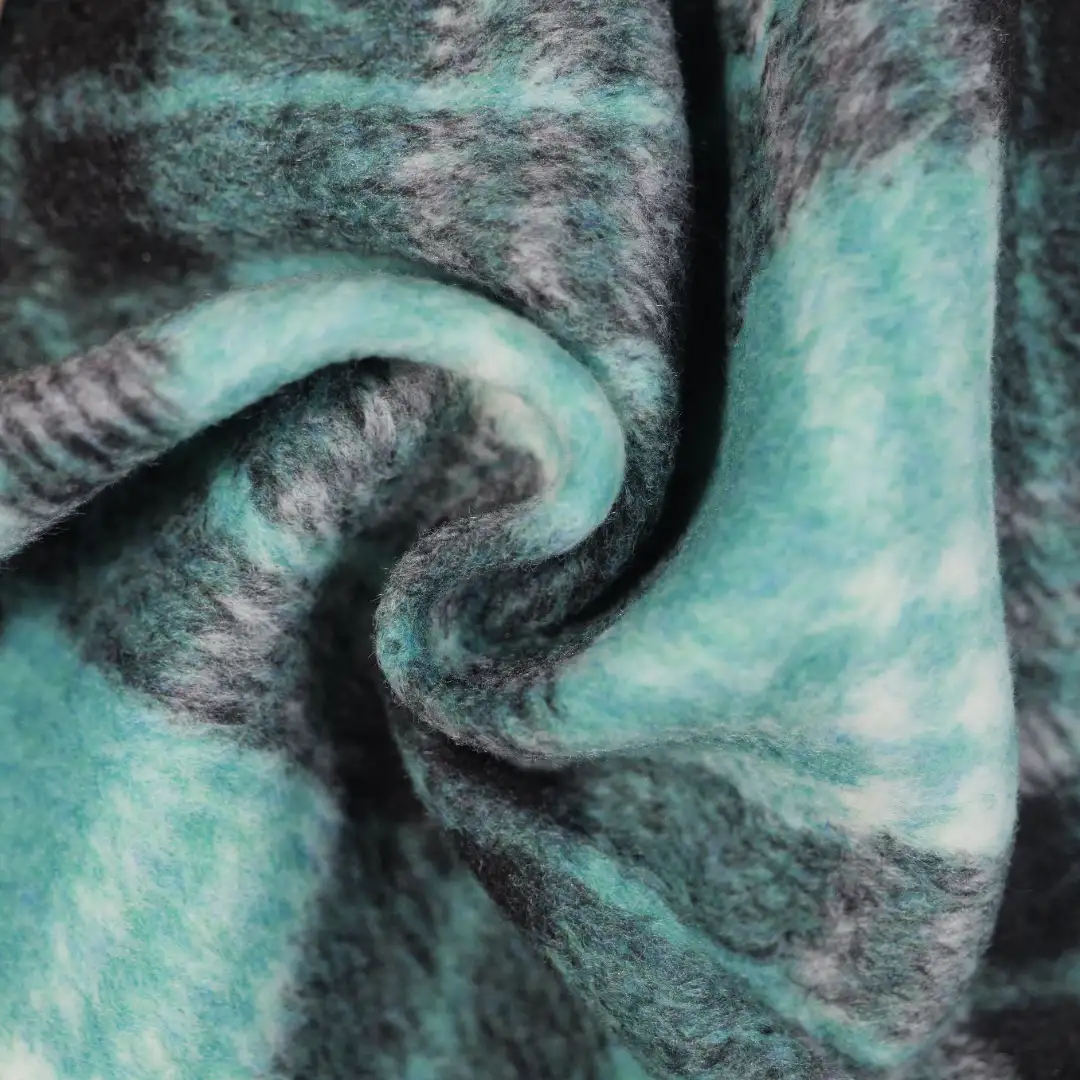 China Fabric for Overcoat Woolen Overcoat Woolen Polyester green color buy from China wholesaler bulk order at wholesale price free worldwide shipping Alibaba