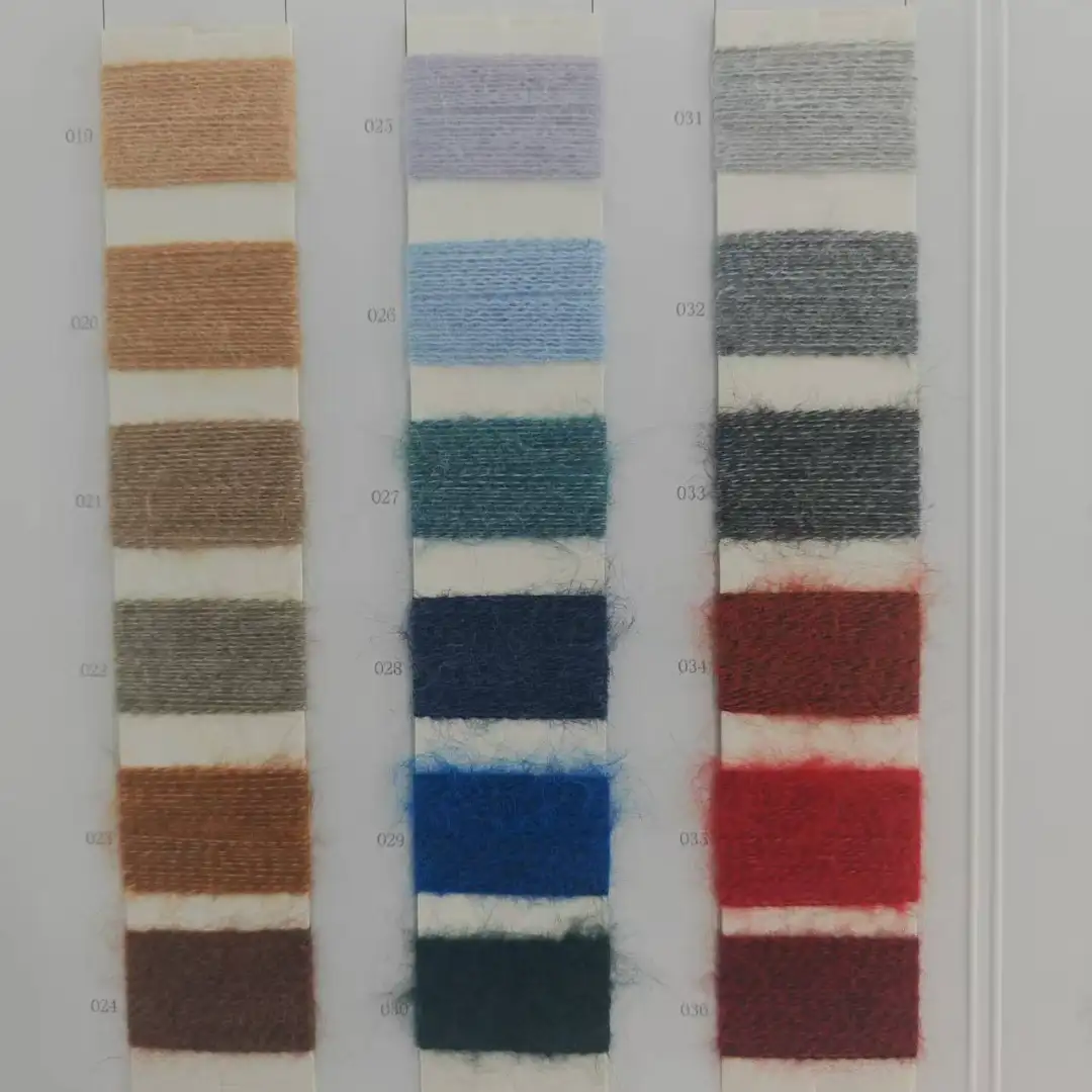 China Yarn for Full-Zipper Cardigan (Sweater),Half-Zipper Cardigan (Sweater) Mossy Yarn Fancy Yarn Recycled Polyester Acrylic Polyester Spandex white，blue color buy from China wholesaler bulk order at wholesale price free worldwide shipping Alibaba