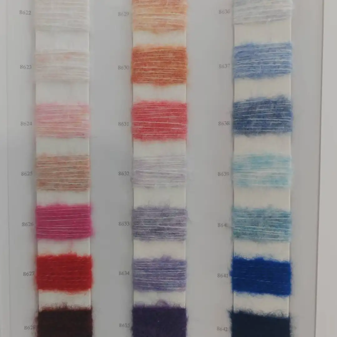 China Yarn for Open Cardigan (Sweater),Full-Zipper Cardigan (Sweater),Half-Zipper Cardigan (Sweater),Shirt Long Sleeve Button (Sweater) Mossy Yarn Fancy Yarn Recycled Polyester Wool Spandex off-white color buy from China wholesaler bulk order at wholesale price free worldwide shipping Alibaba