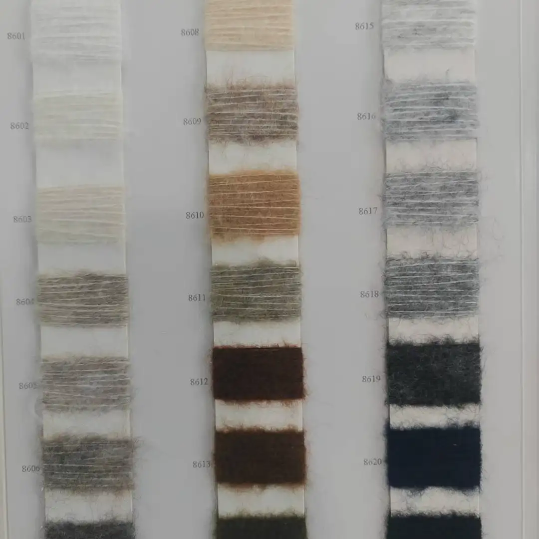 China Yarn for Open Cardigan (Sweater),Full-Zipper Cardigan (Sweater),Half-Zipper Cardigan (Sweater),Shirt Long Sleeve Button (Sweater) Mossy Yarn Fancy Yarn Recycled Polyester Wool Spandex off-white color buy from China wholesaler bulk order at wholesale price free worldwide shipping Alibaba