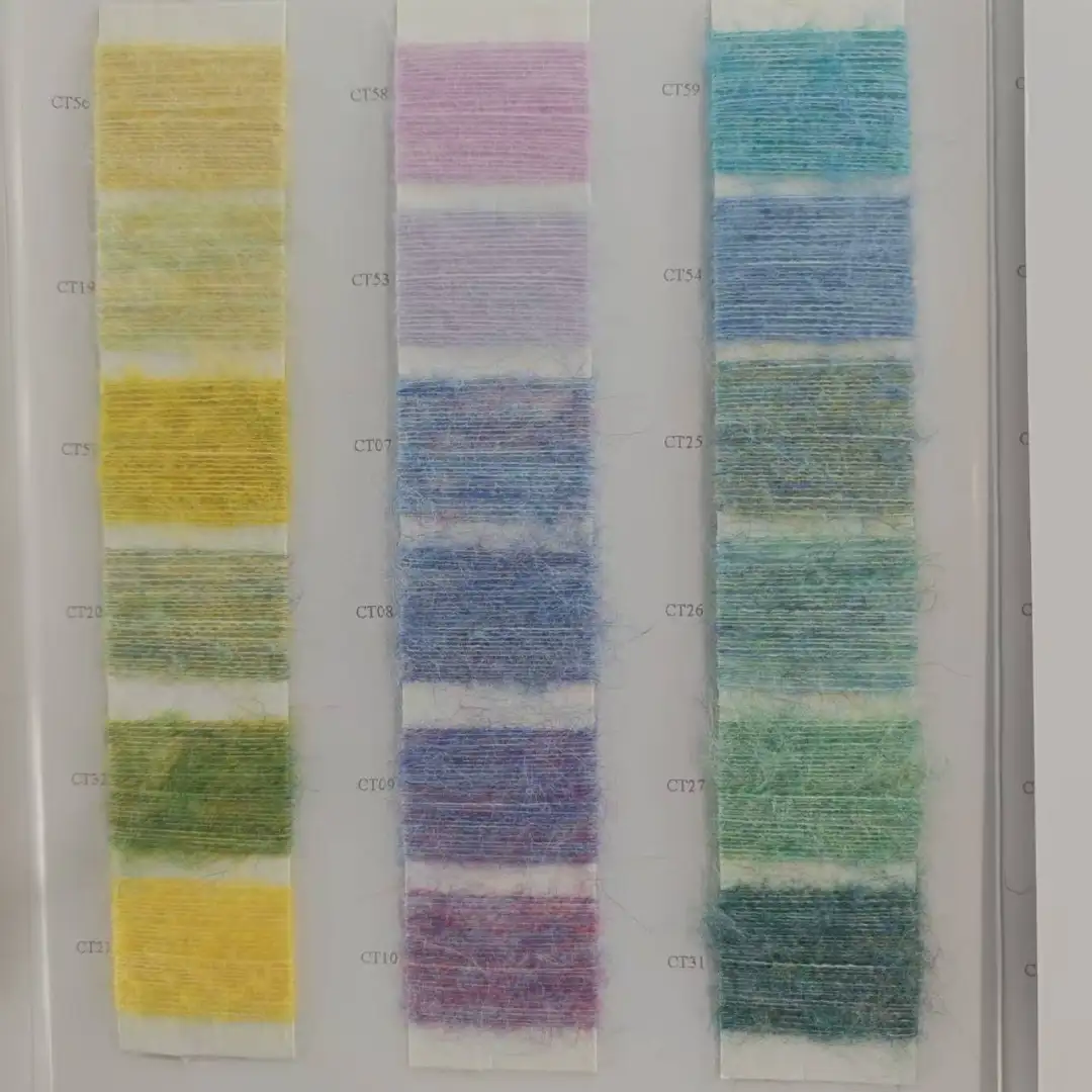 China Yarn for Open Cardigan (Sweater),Full-Zipper Cardigan (Sweater),Half-Zipper Cardigan (Sweater),Shirt Long Sleeve Button (Sweater) Mossy Yarn Fancy Yarn Recycled Polyester Wool Nylon Spandex brown color buy from China wholesaler bulk order at wholesale price free worldwide shipping Alibaba