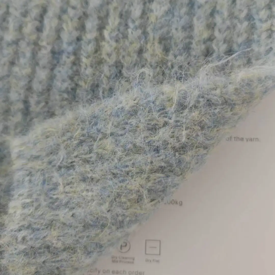 China Yarn for Open Cardigan (Sweater),Full-Zipper Cardigan (Sweater),Half-Zipper Cardigan (Sweater) Mossy Yarn Fancy Yarn Recycled Polyester Wool Nylon Acrylic blue color buy from China wholesaler bulk order at wholesale price free worldwide shipping Alibaba