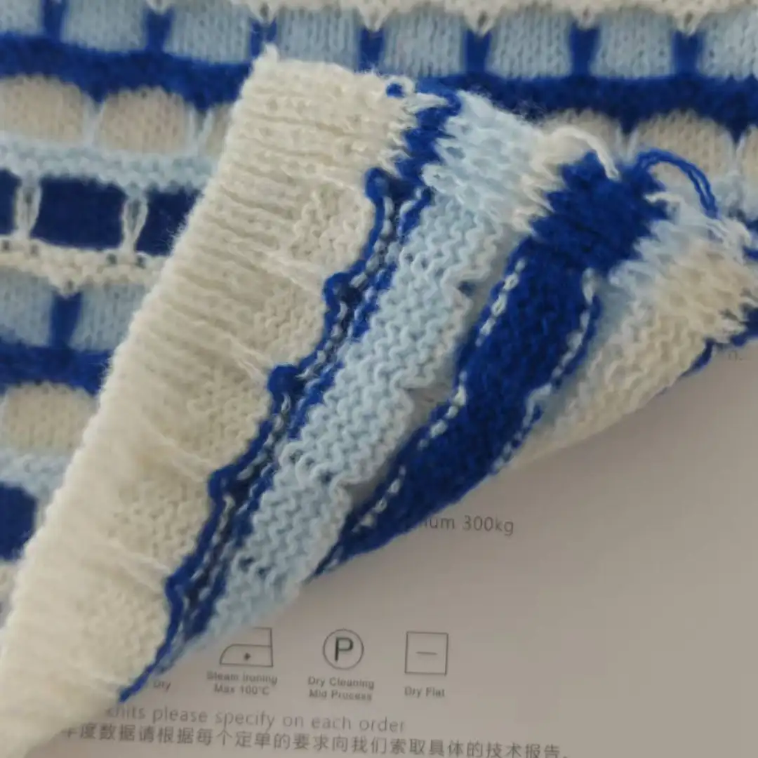 China Yarn for Full-Zipper Cardigan (Sweater),Half-Zipper Cardigan (Sweater),Shirt Long Sleeve Button (Sweater) Mossy Yarn Fancy Yarn Polyester Recycled Polyester blue，white color buy from China wholesaler bulk order at wholesale price free worldwide shipping Alibaba