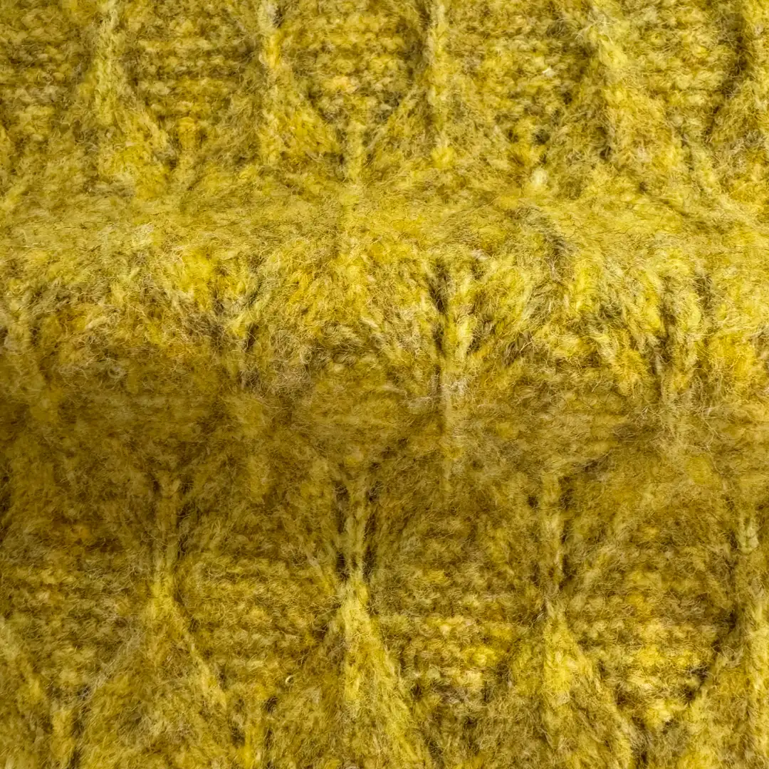 China Yarn for Ladies Vest (Sweater),Men’s Vest (Sweater),Open Cardigan (Sweater),Full-Zipper Cardigan (Sweater),Round Neck Pullover (Sweater),Crew Neck Pullover (Sweater),Crop Top Pullover (Sweater) Mossy Yarn Fancy Yarn Recycled Polyester Acrylic Nylon Wool Spandex Yellow color buy from China wholesaler bulk order at wholesale price free worldwide shipping Alibaba