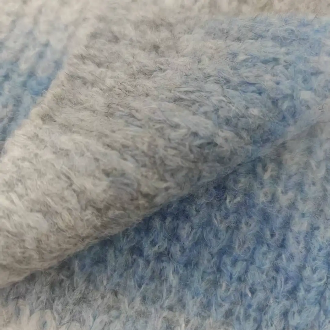 China Yarn for Full-Zipper Cardigan (Sweater),Half-Zipper Cardigan (Sweater),Shirt Long Sleeve Button (Sweater) Mossy Yarn Fancy Yarn Wool Acrylic Recycled Polyester Spandex blue color buy from China wholesaler bulk order at wholesale price free worldwide shipping Alibaba