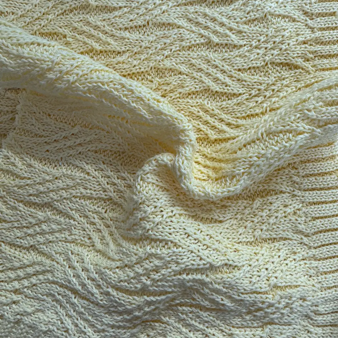 China Yarn for Ladies Vest (Sweater),Crew Neck Pullover (Sweater),Crop Top Pullover (Sweater),Scallop Trims Vest (Sweater),V-Neck Button Down Vest (Sweater) Ring Spun Regular Yarn Cotton Yellow color buy from China wholesaler bulk order at wholesale price free worldwide shipping Alibaba