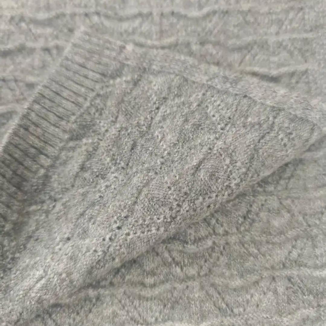 China Yarn for Open Cardigan (Sweater),Full-Zipper Cardigan (Sweater),Half-Zipper Cardigan (Sweater) Mossy Yarn Fancy Yarn Recycled Polyester Acrylic Wool Spandex Gray color buy from China wholesaler bulk order at wholesale price free worldwide shipping Alibaba