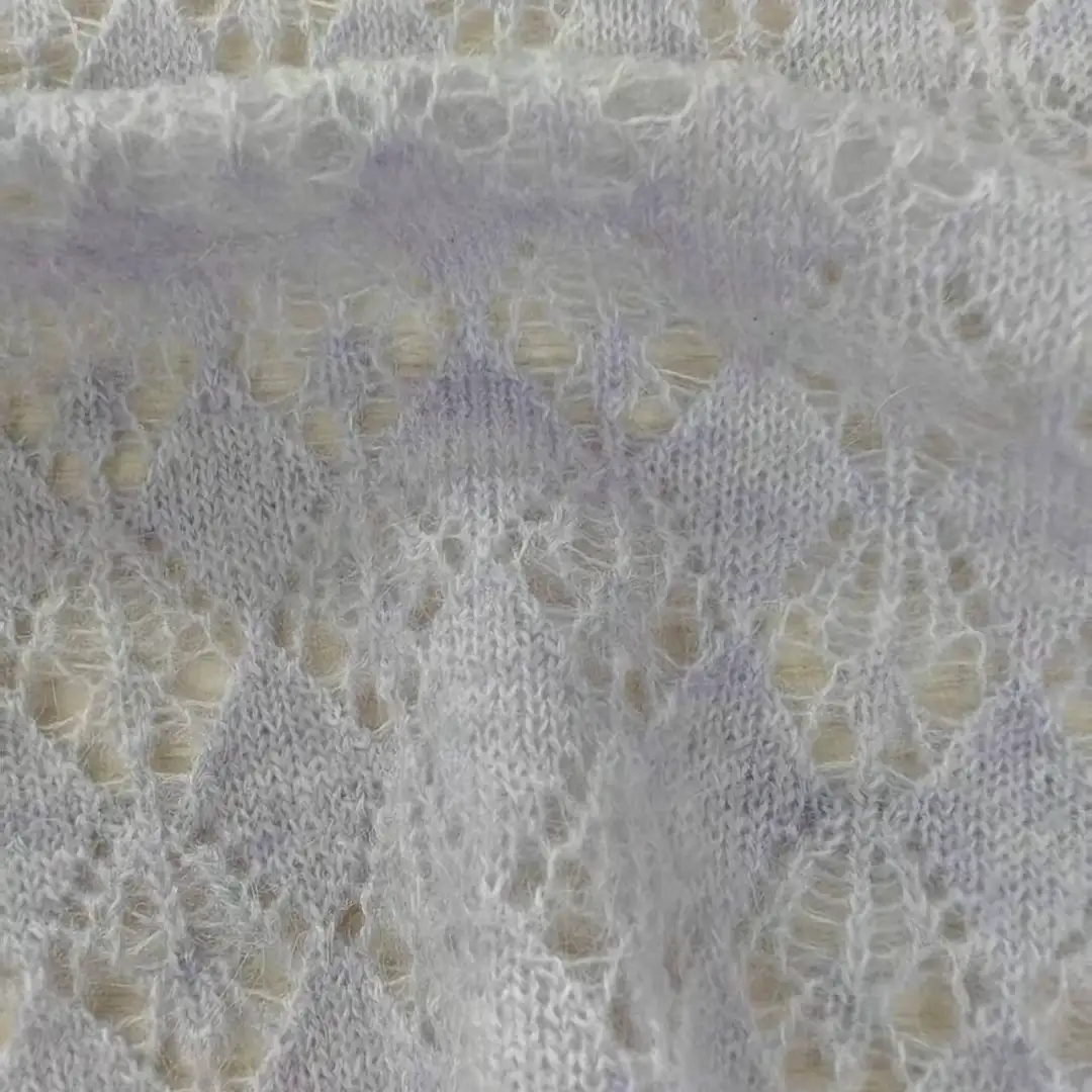 China Yarn for Open Cardigan (Sweater),Full-Zipper Cardigan (Sweater),Half-Zipper Cardigan (Sweater),Shirt Long Sleeve Button (Sweater) Mossy Yarn Fancy Yarn Polyester Nylon Acrylic Wool Purple color buy from China wholesaler bulk order at wholesale price free worldwide shipping Alibaba