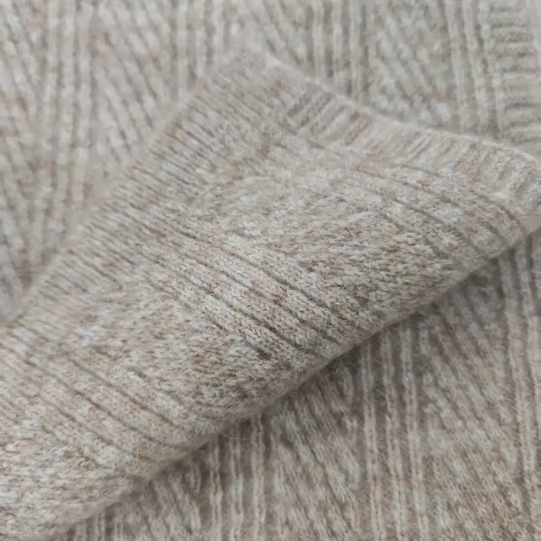 China Yarn for Open Cardigan (Sweater),Full-Zipper Cardigan (Sweater),Half-Zipper Cardigan (Sweater),Shirt Long Sleeve Button (Sweater) Mossy Yarn Fancy Yarn Polyester Nylon Wool Alpaca Spandex brown color buy from China wholesaler bulk order at wholesale price free worldwide shipping Alibaba