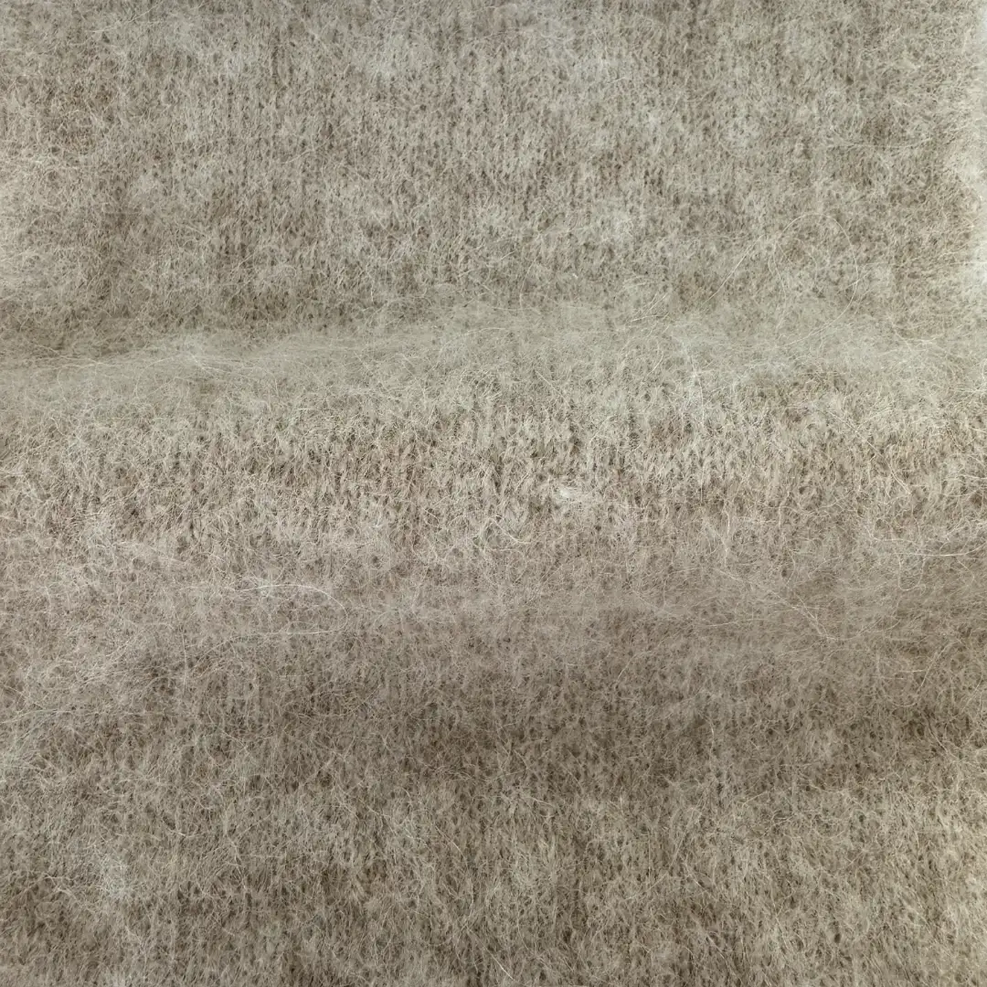 China Yarn for Ladies Vest (Sweater),Men’s Vest (Sweater),Open Cardigan (Sweater),Full-Zipper Cardigan (Sweater),Round Neck Pullover (Sweater),Crew Neck Pullover (Sweater) Mossy Yarn Fancy Yarn Alpaca Acrylic Wool Nylon Spandex Khaki color buy from China wholesaler bulk order at wholesale price free worldwide shipping Alibaba