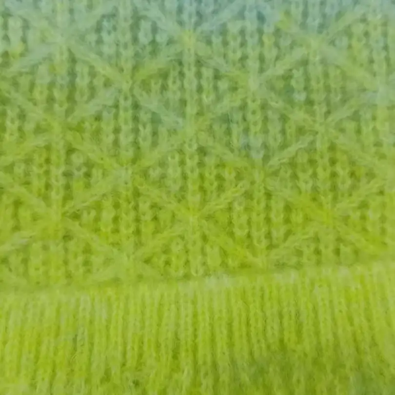 China Yarn for Knitted Leggings (Sweater),Tie-Front Cardigan (Sweater),Tie-Front Vest (Sweater) Mossy Yarn Fancy Yarn Alpaca Wool Acrylic Nylon Elastane blue+green color buy from China wholesaler bulk order at wholesale price free worldwide shipping Alibaba