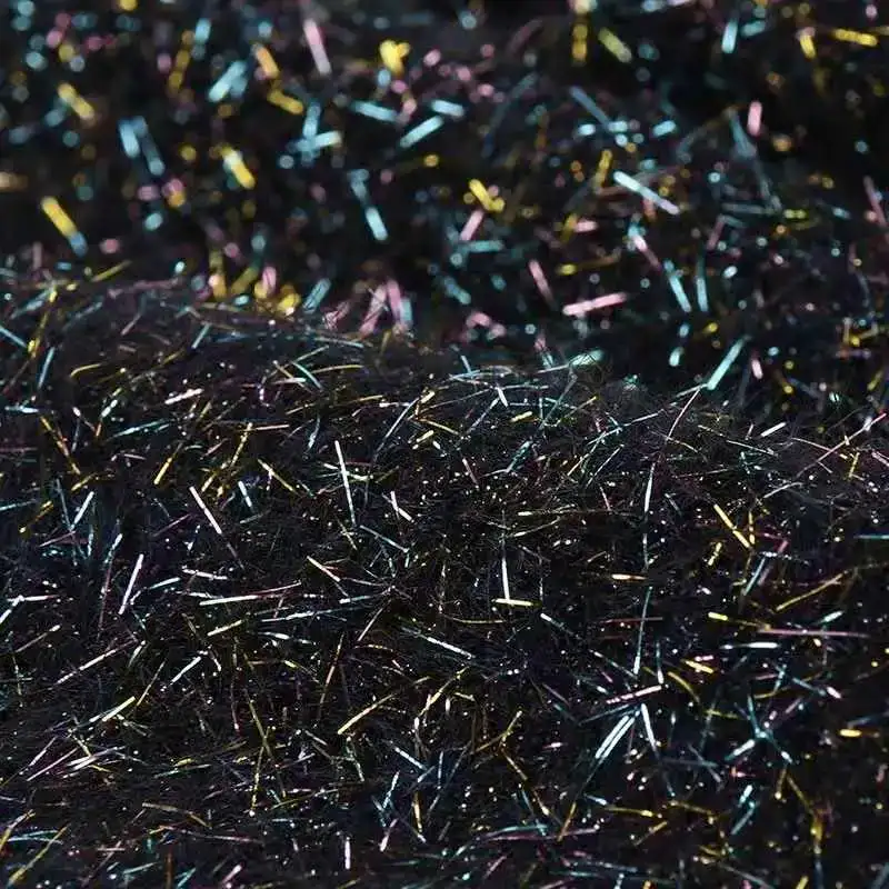 China Yarn for Ladies Vest (Sweater),Open Cardigan (Sweater),Knitted Jacket (Sweater),Dresses (Cardigan Open) (Sweater),Dresses (Cardigan Button) (Sweater),Dresses (Pullover) (Sweater) Cat Feather Yarn Fancy Yarn Nylon Lurex Purple，black color buy from China wholesaler bulk order at wholesale price free worldwide shipping Alibaba