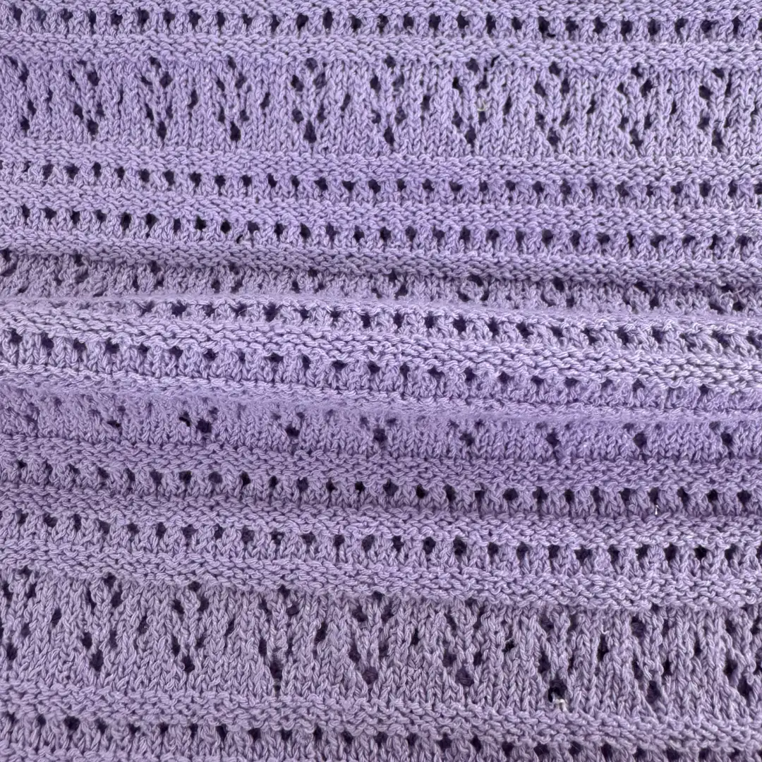 China Yarn for Ladies Vest (Sweater),Open Cardigan (Sweater),Crew Neck Pullover (Sweater),Crop Top Pullover (Sweater),Hoodie  (Sweater),Wide Shoulder Vest (Sweater) Ring Spun Regular Yarn Acrylic BCI Cotton Purple color buy from China wholesaler bulk order at wholesale price free worldwide shipping Alibaba