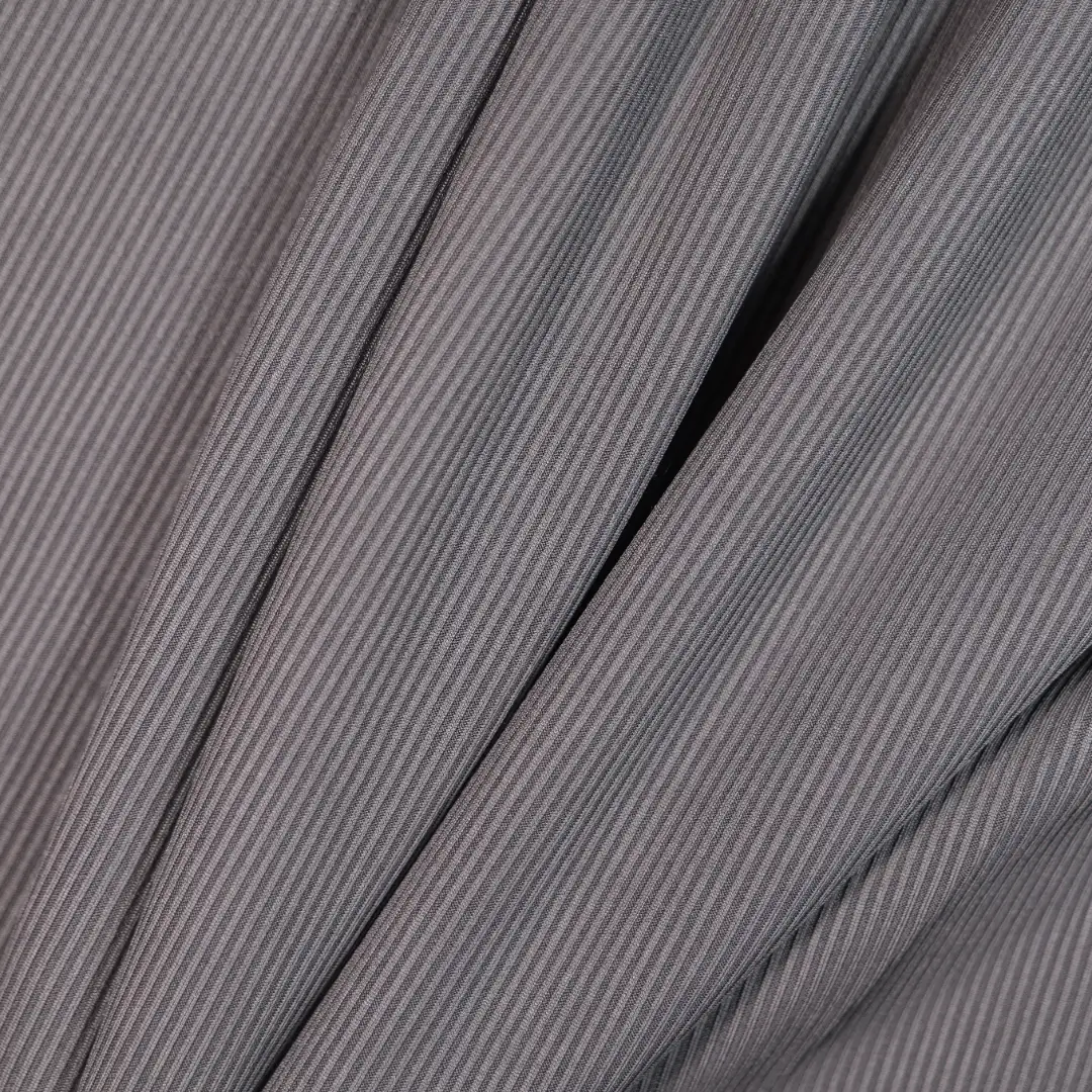 China Fabric for Slim Fit Straight Casual Trousers,Ruffle Shirt Dress,Sleeveless Puffy Mini Dress Ponte Roma Knit Fabric Polyester Spandex grey color buy from China wholesaler bulk order at wholesale price free worldwide shipping Alibaba