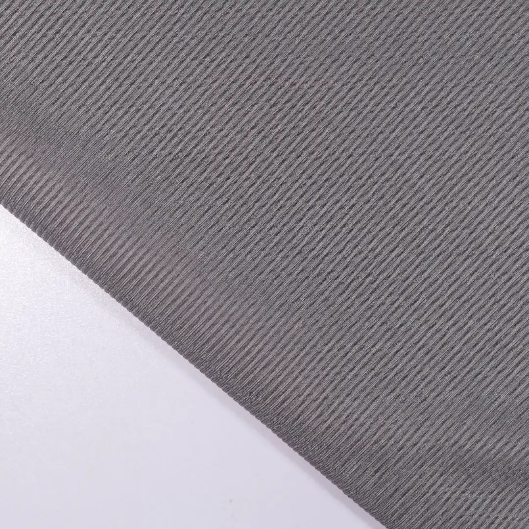 China Fabric for Slim Fit Straight Casual Trousers,Ruffle Shirt Dress,Sleeveless Puffy Mini Dress Ponte Roma Knit Fabric Polyester Spandex grey color buy from China wholesaler bulk order at wholesale price free worldwide shipping Alibaba